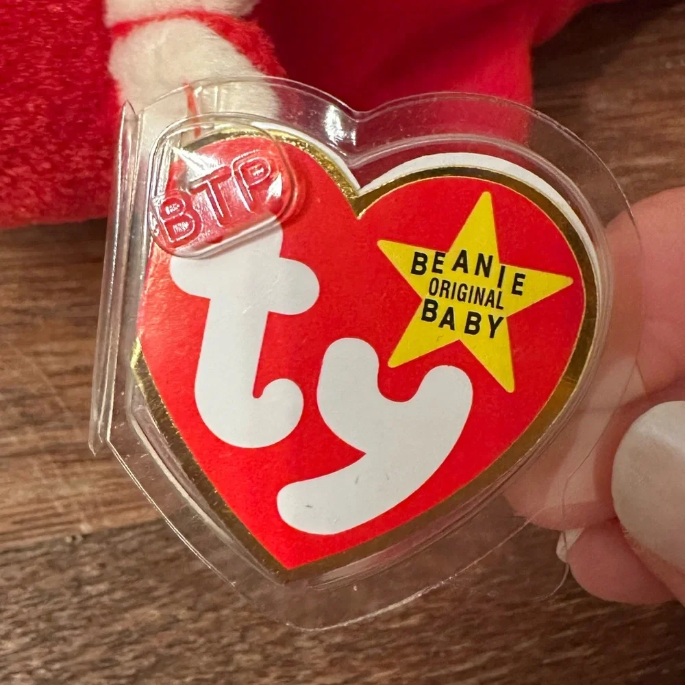 Vintage 1995 Ty Beanie Baby Snort #4002 – PVC Pellets, Retired, Collectible